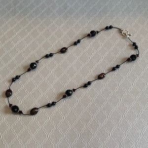 Handcrafted beaded necklace